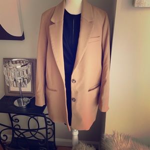 Oversized Camel Blazer